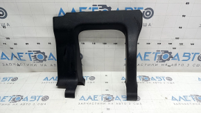 Right 3rd row seat recline mechanism trim for Toyota Sienna 21-26, black, scratches