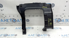 Right 3rd row seat recline mechanism trim for Toyota Sienna 21-26, black, scratches