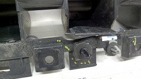 Ford Escape MK4 2020 rear bumper absorber is cracked and broken