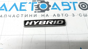 Ford Fusion mk5 19-20 Type 2 HYBRID trunk lid emblem
