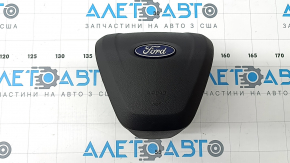 Black steering wheel airbag for the driver's side of the Ford Fusion mk5 17-20