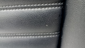 Ford Fusion mk5 17-20 driver's seat cushion upholstery, black leather, heated, scratched