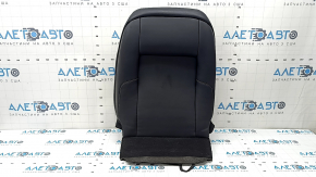 Ford Fusion mk5 17-20 driver's seat back upholstery, black leather, heated