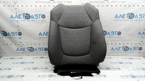 Driver's seat back upholstery for Toyota Sienna 21-26, gray fabric, dry-cleanable