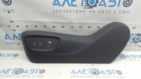 Driver's seat control cover for Toyota Sienna 21-26, dark gray, electric