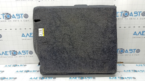Left rear seat back for Ford Fusion mk5 17-20, black leather, with black belt and armrest, dents