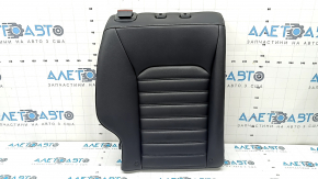 Right rear seat backrest for Ford Fusion mk5 17-20, black leather
