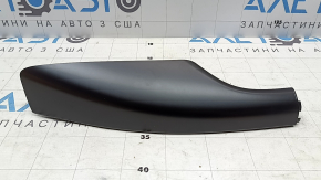 Front right roof rail cover for Toyota Land Cruiser 2008-2021, black