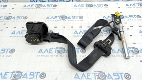 Honda CRV 23-26 passenger seat belt with pretensioner and squib, HEV black, dry-cleanable