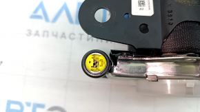 Honda CRV 23-26 passenger seat belt with pretensioner and squib, HEV black, dry-cleanable