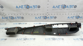 Toyota Sienna 21-26 black and gray front panel trim with air vents, scratches