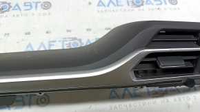 Toyota Sienna 21-26 black and gray front panel trim with air vents, scratches