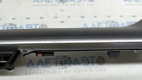 Toyota Sienna 21-26 black and gray front panel trim with air vents, scratches