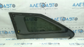 Rear right fixed glass window for Toyota Sienna 21-26 with chrome molding without curtain, tinted, glued