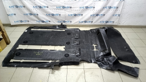 Rear floor covering for Toyota Sienna 21-26, black, for cleaning