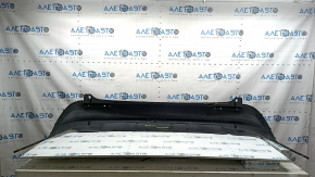 Toyota Sienna 21-26 rear bumper lip without parking sensors, structure, broken fasteners, dent