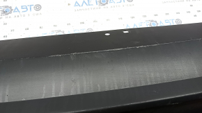 Toyota Sienna 21-26 rear bumper lip without parking sensors, structure, broken fasteners, dent
