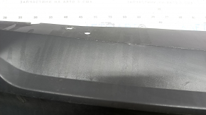 Toyota Sienna 21-26 rear bumper lip without parking sensors, structure, broken fasteners, dent