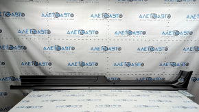 Left threshold for Toyota Sienna 21-26, graphite, scratches