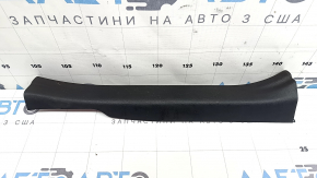 Rear left inner door sill trim for Toyota Avalon 13-18, black, scratches