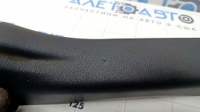 Front left inner door sill trim for Toyota Avalon 13-18, black, worn