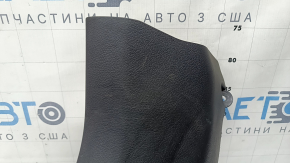 Toyota Avalon 13-18 black, worn front pillar trim, lower left