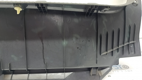 The trunk opening trim for a Toyota Avalon 13-18 is black, worn, the fastener is broken, the plastic has turned white.