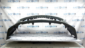 Front bumper, bare, Toyota Avalon 13-15 pre-restoration, red, pressed, scratches, crack in the mount