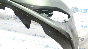 Front bumper, bare, Toyota Avalon 13-15 pre-restoration, red, pressed, scratches, crack in the mount