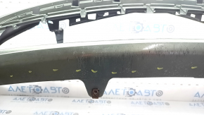 Front bumper, bare, Toyota Avalon 13-15 pre-restoration, red, pressed, scratches, crack in the mount