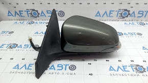 Left side mirror assembly for Toyota Avalon 13-18, 14 pins, BSM, turn signal, heated, graphite, crack in turn signal glass
