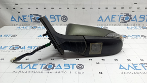 Left side mirror assembly for Toyota Avalon 13-18, 14 pins, BSM, turn signal, heated, graphite, crack in turn signal glass