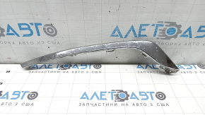 Left front bumper molding for Ford Fusion mk5 19-20, chrome, sand