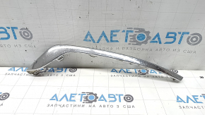Right front bumper molding for Ford Fusion mk5 19-20, chrome, sand, broken mount