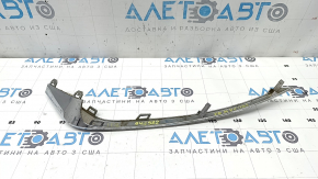 Right front bumper molding for Ford Fusion mk5 19-20, chrome, sand, broken mount