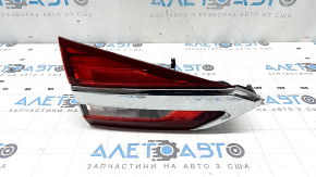 Left-hand Ford Fusion mk5 19-20 halogen+LED interior trunk lid light with chrome level 3