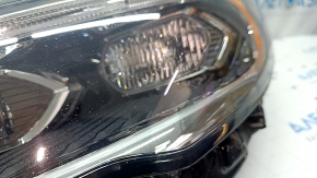 Left front headlight assembly for Ford Fusion mk5 17-20 halogen, with DRL, sand