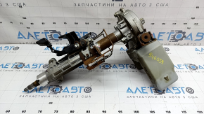 The steering column with electric power steering for a Toyota Avalon 13-18 is rusty and sooty.