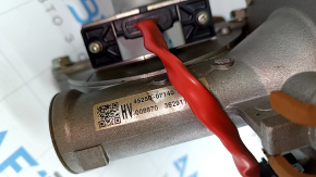 The steering column with electric power steering for a Toyota Avalon 13-18 is rusty and sooty.