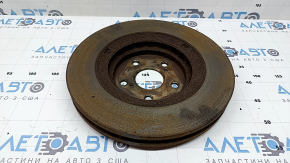 Front left brake disc Toyota Sienna 21-26 328/34mm rusty