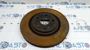 Front right brake disc Toyota Sienna 21-26 328/34mm rusty