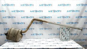 Rear muffler with barrel Kia K5 21-24 FWD 1.6T