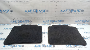 Set of fabric floor mats for Toyota Avalon 13-18, black, dry-cleanable