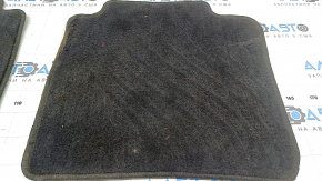 Set of fabric floor mats for Toyota Avalon 13-18, black, dry-cleanable