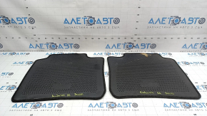 Set of fabric floor mats for Toyota Avalon 13-18, black, dry-cleanable