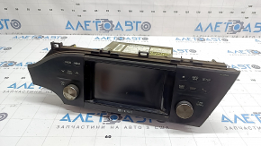 Toyota Avalon 13-18 JBL display, scratches on the display, chrome defect, sooty