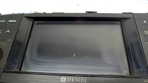 Toyota Avalon 13-18 JBL display, scratches on the display, chrome defect, sooty
