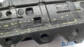 The front bumper absorber for a Toyota Avalon 2013-2014 is cracked and pinched.