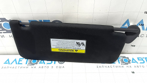 Left visor for Kia K5 21-24 without sunroof, black