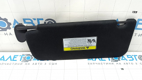 Right visor for Kia K5 21-24 without sunroof, black